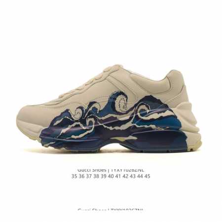 Company-grade Gucci classic casual sneakers, luxury versatile chunky sneakers, p - Click Image to Close