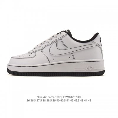 Nike Air Force 1 '07 Low, a low-top, versatile, platform, height-increasing cas