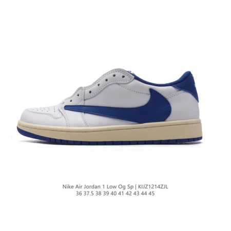 Nike Air Jordan 1 Low Og Sp Military Blue Aj1 1 Aj1 1 Aj1 1 Ts Swoosh Dm7866 36 - Click Image to Close