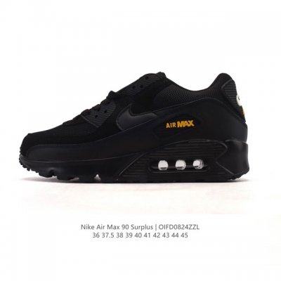 Nike Air Max 90 Surplus men's and women's casual sneakers are air-cushioned, bre