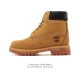 Company-grade Timberland high-top boots, athletic running shoes, outdoor casual