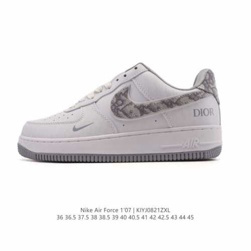 Nike Air Force 1 '07 Low Air Force One white cushioned sneakers, a 2025 model w