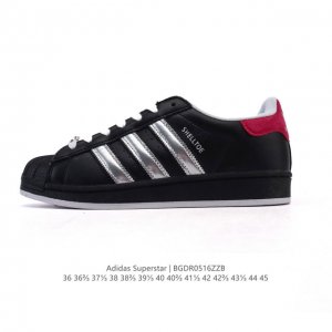 New Adidas Superstar Trefoil Classic Shell Toe Series New Casual Sneakers Trendy