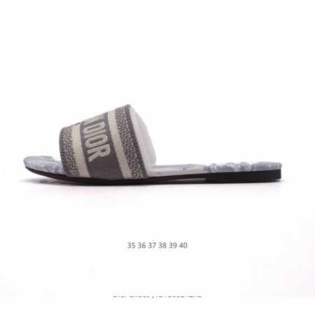 dior Counter Synchronization Series Latest Hot-Selling Slippers Dior Dior Dwa - Click Image to Close