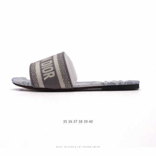 dior Counter Synchronization Series Latest Hot-Selling Slippers Dior Dior Dwa