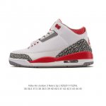 Company Grade Nike Air Jordan 3 Retro Series, a mid-top basketball shoe for men