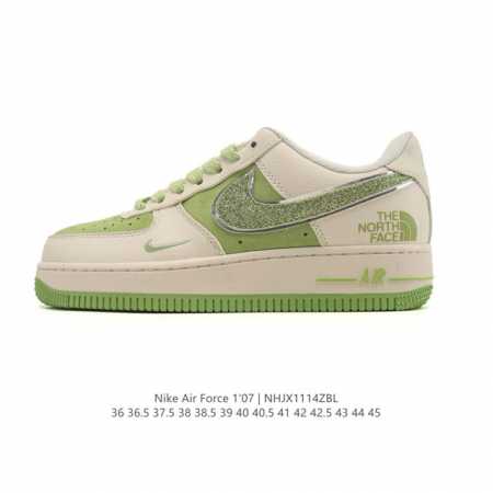 Nike Air Force 1 '07 Low, a versatile, platform, low-top white sneaker with cus - Click Image to Close