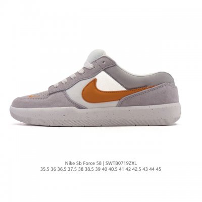 Nike SB Force 58 Skateboarding Shoe. Bringing cutting-edge innovation to the str