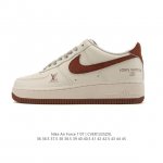 Nike Air Force 1 '07 Low, a versatile, platform, low-top, casual athletic shoe