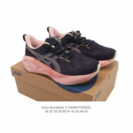 Asics Novablast 5 Lightweight Running Shoes Low-top, lightweight, breathable, cu - Click Image to Close