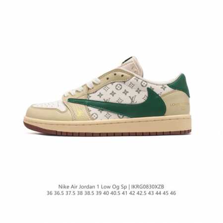 Nike Air Jordan 1 Low Og Sp Military Blue Aj1 1 Aj1 1 Aj1 1 Ts Swoosh Dm7866 36 - Click Image to Close