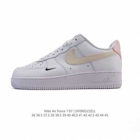 Nike Air Force 1 '07 Low Air Force One White Shoes With Air Cushion 2025 Year Of - Click Image to Close