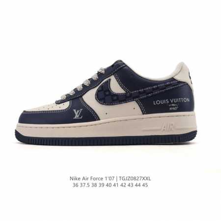 New Af1 Nike Air Force 1 '07 Low Air Force One cushioned, thick-soled, height-e - Click Image to Close