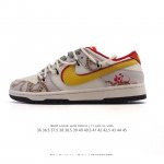 Company-level Nike Dunk Low Retro sneakers retro deconstructed lace-up sneakers