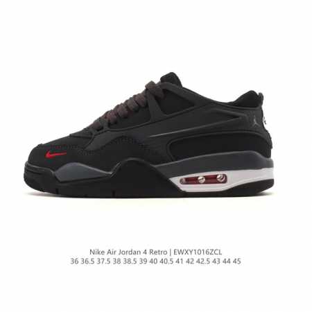 Company Grade Nike Air Jordan 4 Retro Og Michael Jordan AJ4 Low-Top Retro Casual - Click Image to Close