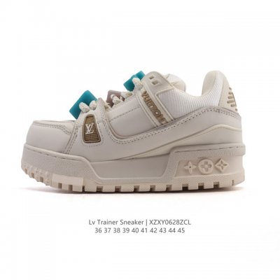 Louis Vuitton Lv Louis Vuitton sneakers, fashionable sports shoes, trendy thick