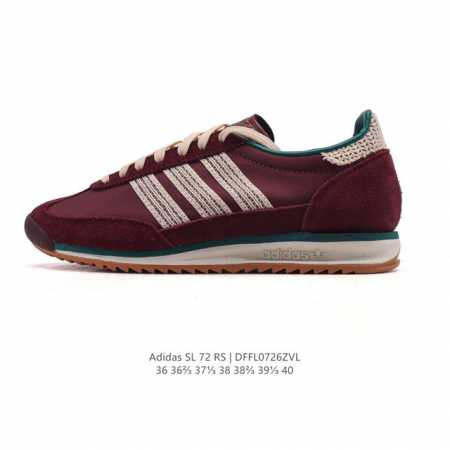 Corporate-grade Adidas SL 72 Shoes Classic Retro Thin-soled Sneakers T-toe Shoes - Click Image to Close