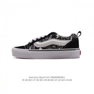 Vans Knu-Skool Vr3 Lx logo Vans knuskool imranpotato og 35-44 Frkw0928Zll
