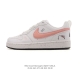 Nike Women's Court Borough Low Sneakers. 1. The leather upper combined with a m