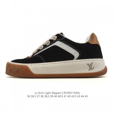 Company-grade Louis Vuitton sneakers, men's and women's classic sneakers, calfs