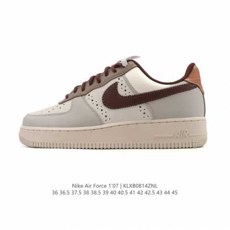 New Af1 Nike Air Force 1 '07 Low, a versatile sneaker with a thick, cushioned s - Click Image to Close