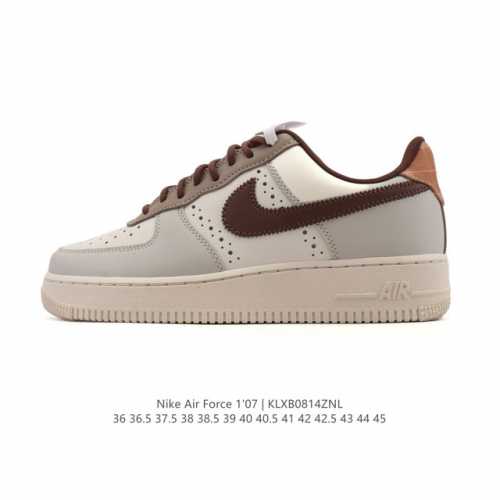 New Af1 Nike Air Force 1 '07 Low, a versatile sneaker with a thick, cushioned s