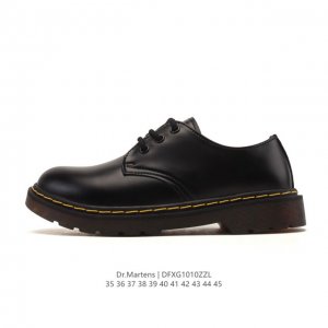 DR Martens Dr. Martens Business Leather Shoes Low-top Martin Boots Men's and Wom