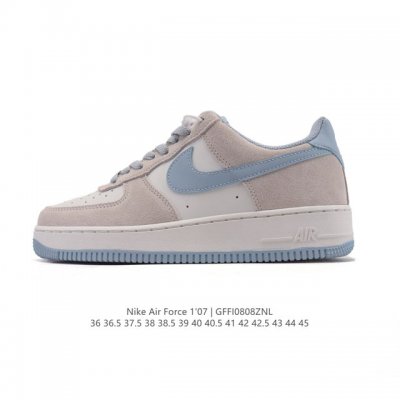 New Af1 Nike Air Force 1 '07 Low, a versatile sneaker with a thick, cushioned s