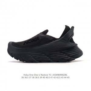 Company-level Hoka One One Restore elastic, comfortable, shock-absorbing, non-sl