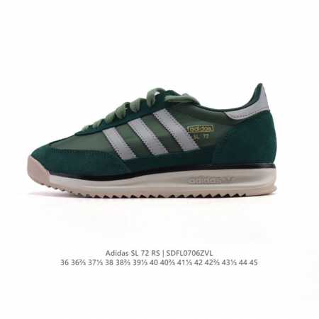 Adidas Sl 72 Shoes Classic Retro Thin-soled Sneakers T-toe Shoes Clover Retro C - Click Image to Close