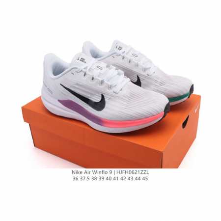 Nike Zoom Winflo 9th Generation Flying Jacquard Lightweight Breathable Casual Sp - Click Image to Close