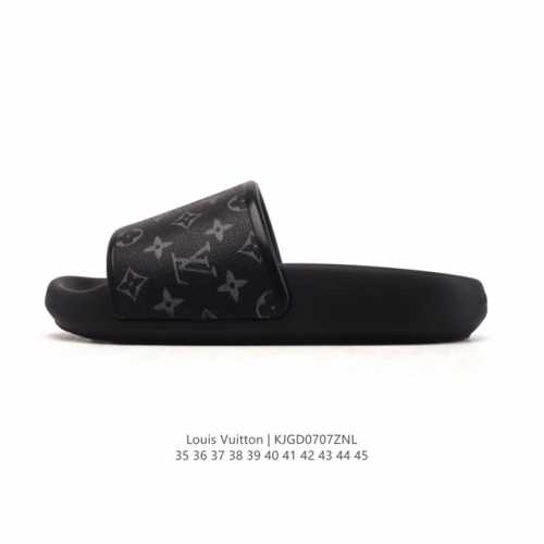 Corporate Louis Vuitton Pool Pillow Comfortable Casual Fashion Beach Shoes Casu