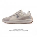 Company-level Descente Chron retro leather canvas splicing sports casual shoes f