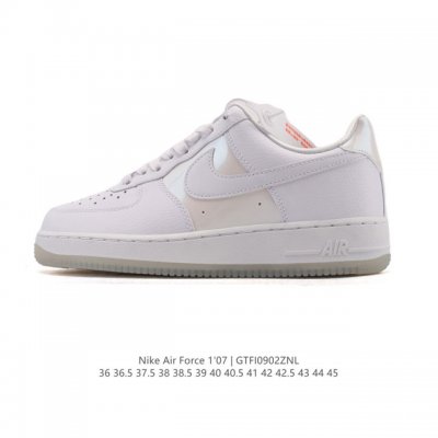 Nike Air Force 1 '07 Low, a versatile, low-top, thick-soled, height-enhancing c