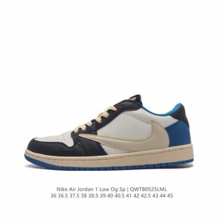 Nike Air Jordan 1 Low OG SP Military Blue AJ1 1 AJ1 1 aj1 1 TS Swoosh DM7866 36 - Click Image to Close