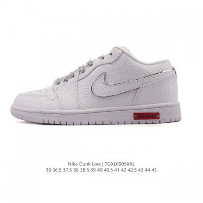 Corporate Nike Dunk Low Retro Sneakers. A classic '80s basketball shoe, origina