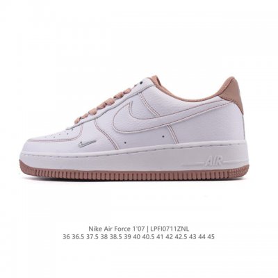Company-level Af1 Nike Air Force 1 '07 Low Air Force One white shoes with thick