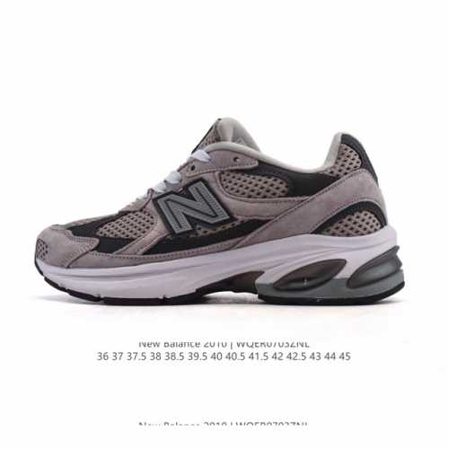 Corporate New Balance 2010 British-made distressed shoes, solid color velvet sn