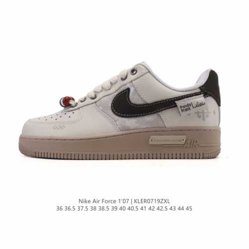 Nike Air Force 1 '07 Low, a cushioned white sneaker from 2025, the Year of the S