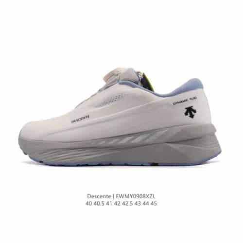 New company-grade Descente Cron Racer casual shoes, designed for men. The Desce