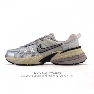 Nike V2K Run shock-absorbing and non-slip retro low-top sports running shoes are