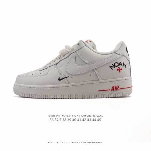 Authentic Nike Air Force 1 '07 Low Air Force One white shoes with air cushion, l