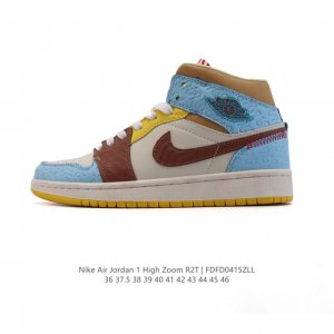 Jordan 1 Zoom Air Retro High Aj1 1 1 Rb+Eva Sole , Comfort Nike Wmns Air Jordan