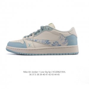 Company-level genuine Nike Air Jordan 1 Low Og Sp Military Blue Aj1 Joe 1 revers