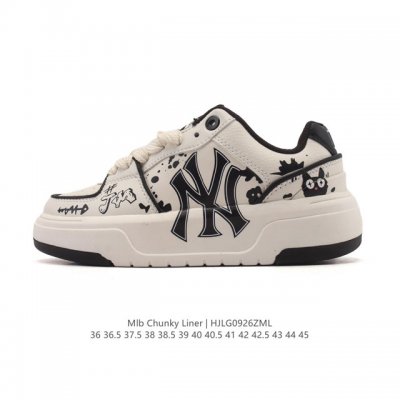 Mlb Chunky Liner Basic, a popular company-grade senior shoe series, features lig