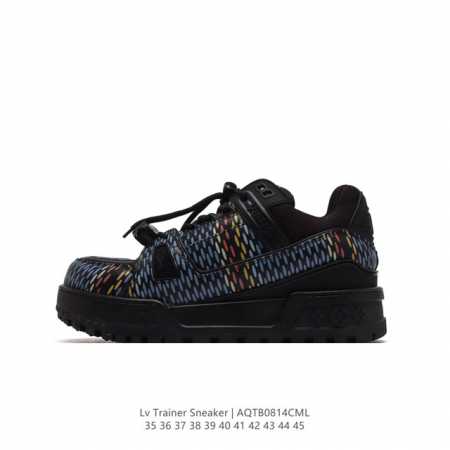 Louis Vuitton Lv 3D logo lv louis Vuitton Trainer Sneaker Low 35-45 Aqtb0814Cml - Click Image to Close