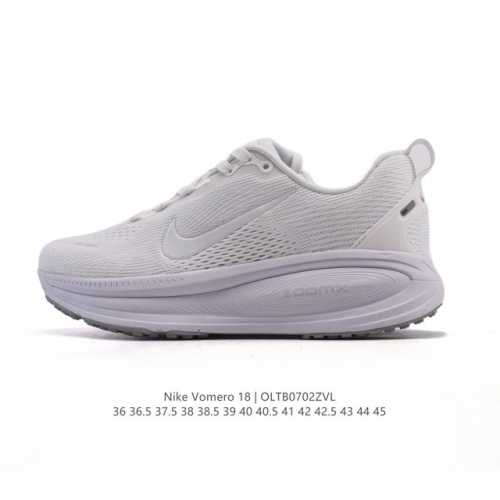 Nike Vomero 18 Thick-soled Heightened Daddy Sports Running Shoes. The new Vomer
