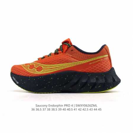 New product company-level Saucony Endorphinpro 4 Land Speed Shark Racing Carbon - Click Image to Close