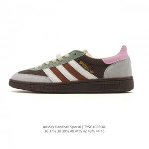 Adidas Handball Spezial Low-Top Adidas Originals Retro Casual Sneakers, featurin