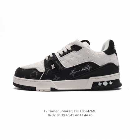 Louis Vuitton Lv 3D logo lv louis Vuitton Trainer Sneaker Low 36-45 Dsfe0624Zml - Click Image to Close
